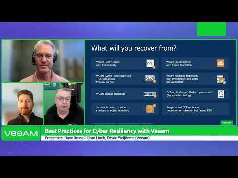 Best Practices for Cyber Resiliency with Veeam