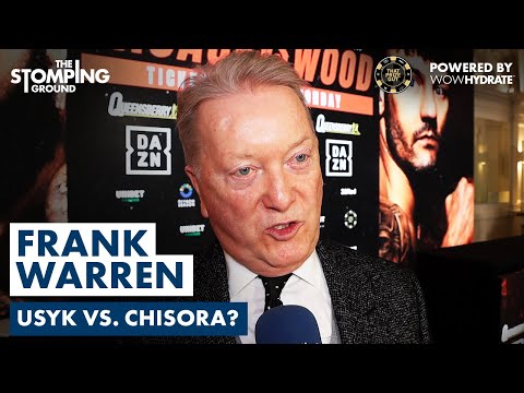 “I’VE HAD THREE CONVERSATIONS WITH BEN…” – Frank Warren REVEALS! Talks Dubois & Whittaker-Cameron