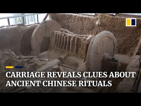 Ancient bronze carriage unearthed in China hints at lavish ceremonies held 2,800 years ago