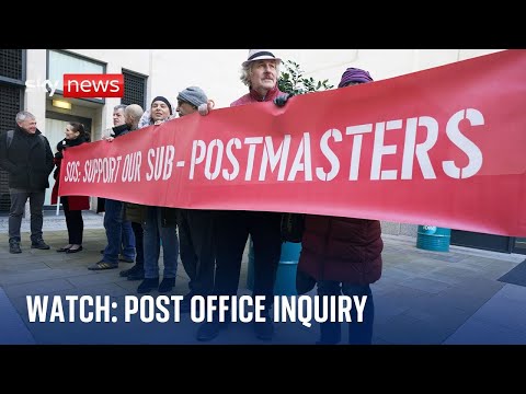 Watch live: Post Office Horizon inquiry hearings | Thursday 1 February 2024