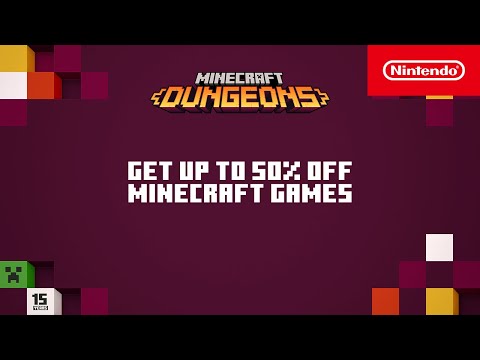 Minecraft Dungeons – Anniversary Sale Trailer – Nintendo Switch