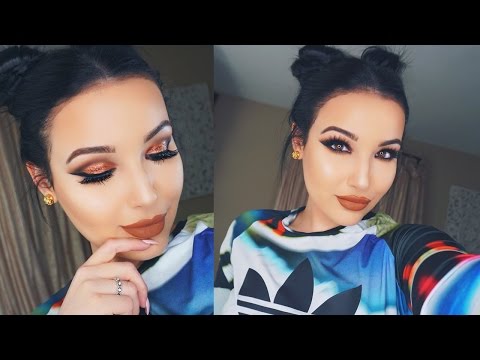 Copper Eyes, Brown Lips, & Fun Buns Hair Tutorial - UCEZtkE45zjun9zROKtcqOcQ