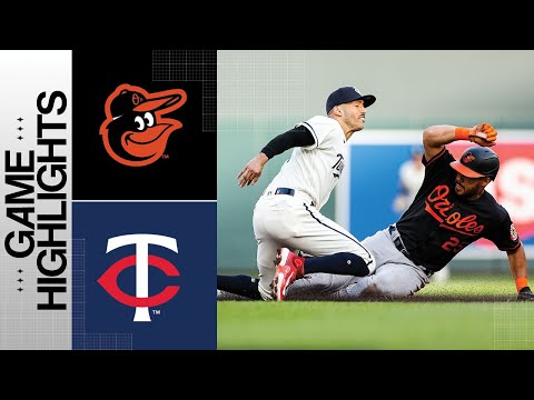 Orioles vs. Twins Game Highlights (7/7/23) | MLB Highlights video clip