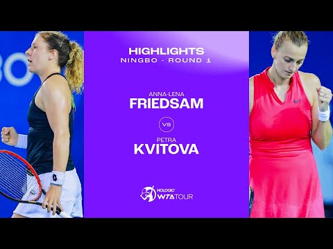 Anna-Lena Friedsam vs. Petra Kvitova | 2023 Ningbo Round 1 | WTA Match Highlights