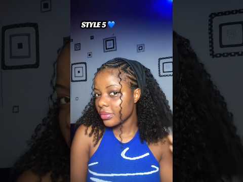 How to style your jayda WAYDA Fulani braids  #doityourself #hairstyle #braidedhair #jaydawayda