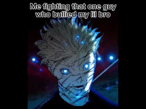 gojo vs sukuna ahhh fight #subscribe #memes #gojo #sukuna