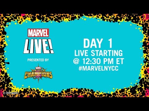 Marvel LIVE from NYCC 2019! | Day 1 - UCvC4D8onUfXzvjTOM-dBfEA