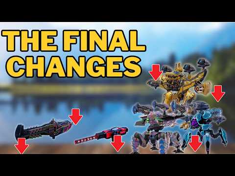 THE FINAL BALANCE CHANGES ARE HERE [War Robots]