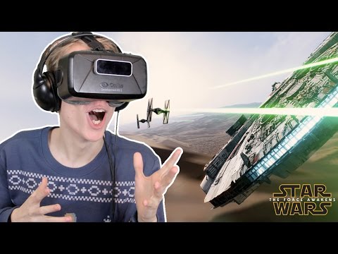 Star Wars: The Force Awakens in Virtual Reality (Oculus Rift: DK2) - UCrJ6nAyzf6TXQHZegblxfmg