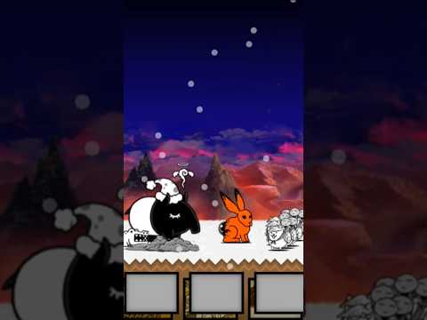 時間だｧｧ!!…答えを聞こう！ #にゃんこ大戦争 #games #ゲーム #動物 #ボス #猫 #ムスカ