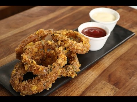 Onion Rings Recipe | Tanya Tandon | Instachef | Sanjeev Kapoor Khazana - UCmoX4QULJ9MB00xW4coMiOw