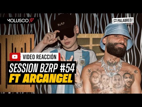 El Palabreo reacciona al BZRP SESSIONS #54 FT Arcangel