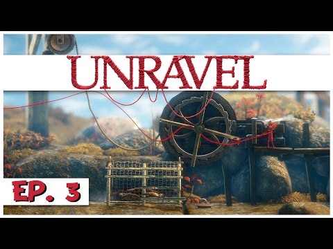 Unravel - Ep. 3 - Crab Trapping! - Let's Play Unravel Gameplay - UCK3eoeo-HGHH11Pevo1MzfQ