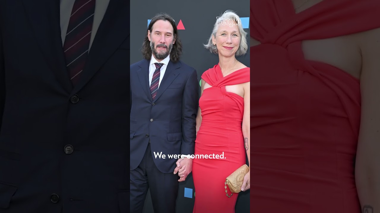 Keanu Reeves Says His Last Moment of Bliss Was in Bed with "My Honey" Alexandra Grant #Shorts