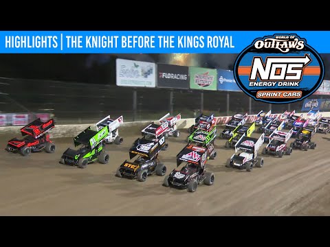 World of Outlaws NOS Energy Drink Sprint Cars | Eldora Speedway | July 18, 2025 | HIGHLIGHTS - dirt track racing video image