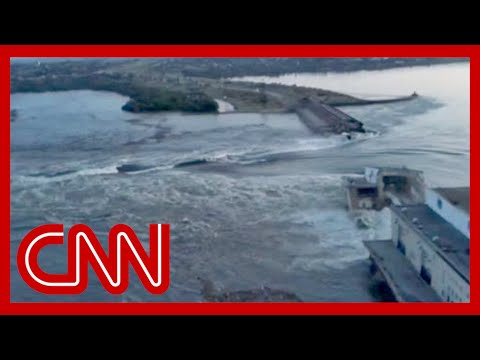 Ukraine blames Russia for collapsed dam. Military analyst reacts