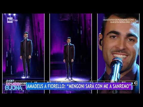 Amadeus a Fiorello: "Mengoni sarà con me a Sanremo" - La Volta Buona 06/11/2023