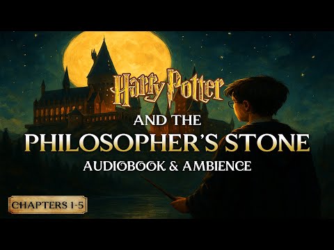 Harry Potter and The Philosopher’s Stone | Audiobook: Chapters 1-5 + (Music & Ambience)
