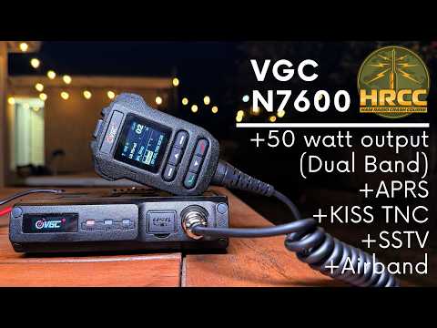 This Radio Has APRS, KISS TNC, Air Band, GPS, Bluetooth & 50 watts!