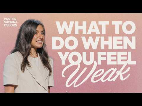 An Invitation to Weakness | Sabrina Osborn