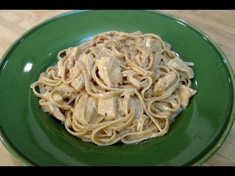 Fettuccine Alfredo with Chicken - Recipe by Laura Vitale - Laura in the Kitchen Ep. 72 - UCNbngWUqL2eqRw12yAwcICg