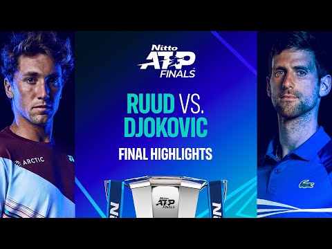 Ruud vs Djokovic | Nitto ATP Finals Championship Highlights