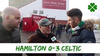 Hamilton 0-3 Celtic | Full time Reaction