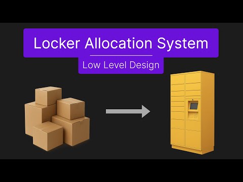 Locker Allocation System - Low Level Design Interview Question