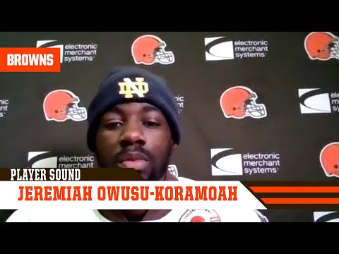 Jeremiah Owusu-Koramoah: "Brotherhood really matters" video clip 