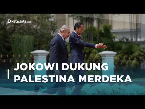 Jokowi Dukung Kemerdekaan Palestina | Katadata Indonesia