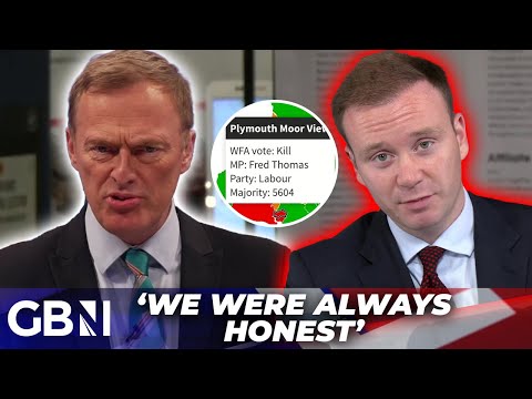 'We were always upfront!' - Labour MP claims his party were ALWAYS honest about winter fuel cuts
