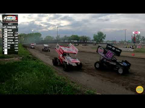 RaceSaver Sprint Car | Eagle Raceway | 5-13-2023 - dirt track racing video image