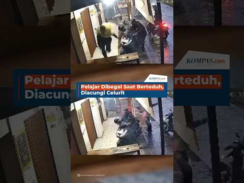 Pelajar Dibegal Saat Berteduh, Diacungi Celurit