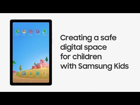 Galaxy Tab A7: Creating a safe digital space for children with Samsung Kids | Samsung