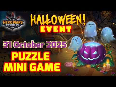 Puzzle Mini Game || Halloween Event || 31 October 2025