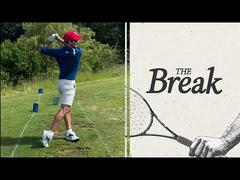 Sports world loses their minds over Roger Federer’s golf swing | The Break