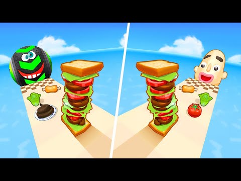 Best Mobile Games - Smash to Draw, Hide Ball, Shape Shifting, Sandwich Runner, Going Balls