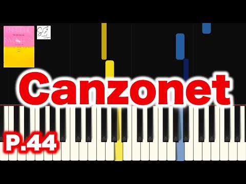 🎹 Canzonet|カンツォネッタ|C. G. Neefe |プレ・インベンション |【指番號付き!】