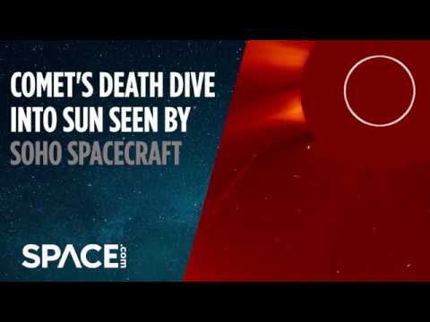 Comet's Death Dive Into Sun Seen by Spacecraft - UCVTomc35agH1SM6kCKzwW_g