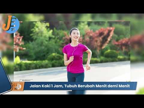 Menit demi Menit, Perubahan Tubuh Saat Jalan Kaki 1 Jam