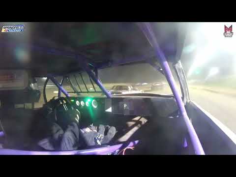 #75R Kyle Ratterree - Pure Stock - 6-1-2024 Springfield Raceway - In Car Camera - dirt track racing video image