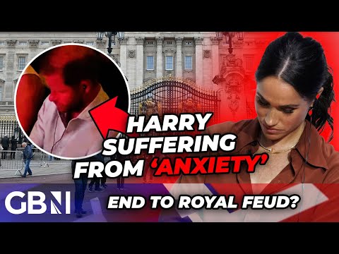 WATCH: Prince Harry suffers 'ANXIETY' as 'regretful' Meghan signals END to FEUD with Kate and Wills
