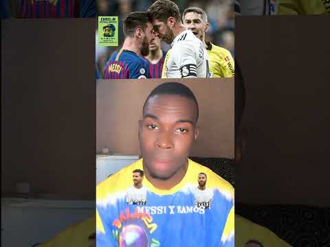Messi vs Ramos Showdown, Epic Messi-Ramos Clash, Rivalry of Legends#football #messi #ramos #sports