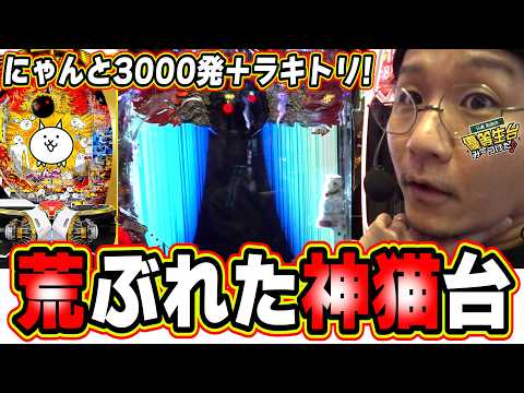 【新台最速】1/155で当るのに荒神猫台にゃーーーーー！！【Pにゃんこ大戦争 多様性のネコ】【日直島田の優等生台み〜つけた♪】[パチンコ][スロット]#日直島田