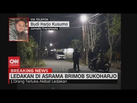 Ledakan di Asrama Brimob Sukoharjo