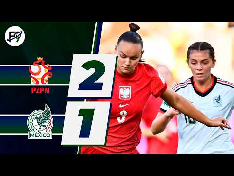 ⚽ POLONIA VENCE 2-1 A MÉXICO  POR FECHA 2 DE MUNDIAL FEMENINO <strong>SUB20</strong> - FASE DE GRUPOS🏆
