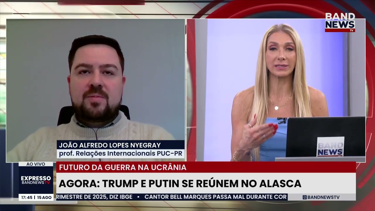 Trump e Putin se reúnem no Alasca | BandNews TV