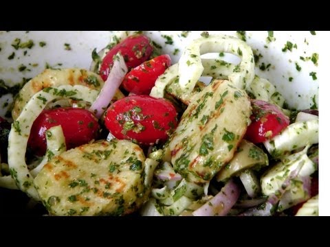 Grilled Potato Salad - Recipe by Laura Vitale - Laura in the Kitchen Episode 174 - UCNbngWUqL2eqRw12yAwcICg