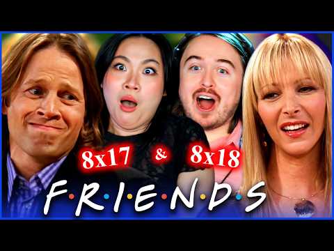 **THE TEA GUY!!** Friends Reaction S8 Episodes 17 & 18: FIRST TIME WATCHING