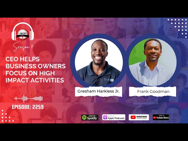 Frank Goodman is a seasoned business consultant and entrepreneur with over 20 years of experience.

Frank has worked with startups, small businesses, and Fortune 500 companies, holding degrees in computer engineering and systems engineering.

Frank shares the importance of understanding where clients want to go and the external factors that might affect their businesses.

He emphasizes the need for thorough assessment rather than quick fixes.

Frank discusses the challenge of businesses adapting to tools rather than the tools fitting their processes.

He believes technology should enhance existing workflows without forcing companies to change their fundamental operations.

The conversation highlights the importance of buy-in from the team for any technology or process changes to be effective.

Website: ROI for Pros - https://roiforpros.com/

LinkedIn: Frank Goodman - https://www.linkedin.com/in/frankgoodmanii/

Podcast Interview: https://iamceo.co/2024/10/19/iam2259-ceo-and-founder-helps-business-owners-clear-their-plate-of-responsibilities-to-focus-on-high-impact-activities/

Full Interview: https://cbnation.tv/2025/02/08/ceo-helps-business-owners-focus-on-high-impact-activities/